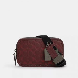 COACH  |  Wyatt Belt Bag In Signature Leather (Wine Multi)