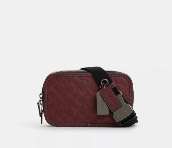 COACH  |  Wyatt Belt Bag In Signature Leather (Wine Multi)