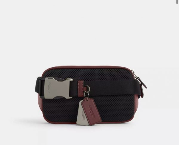 COACH  |  Wyatt Belt Bag In Signature Leather (Wine Multi) - Image 3