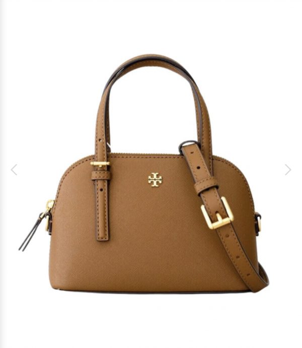 TORY BURCH  |   Emerson Dome Satchel (Moose)