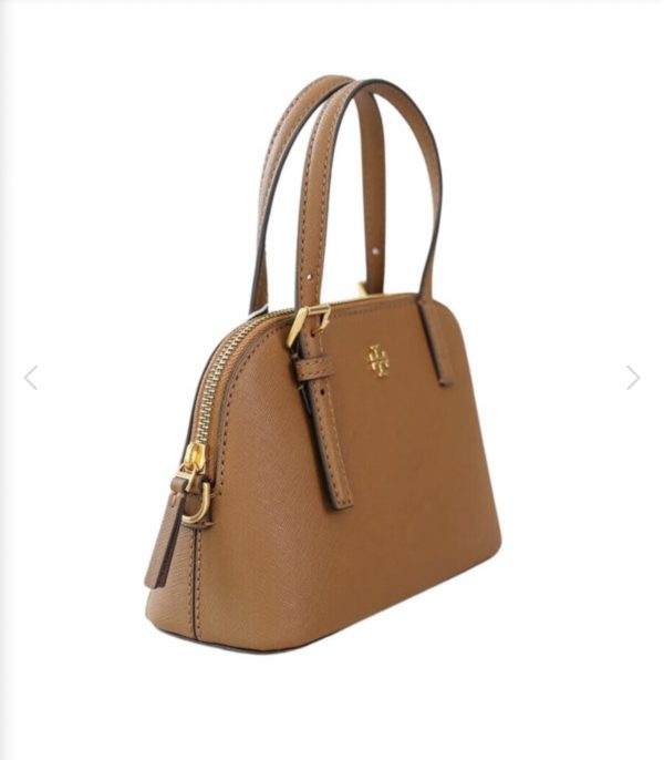 TORY BURCH  |   Emerson Dome Satchel (Moose) - Image 3