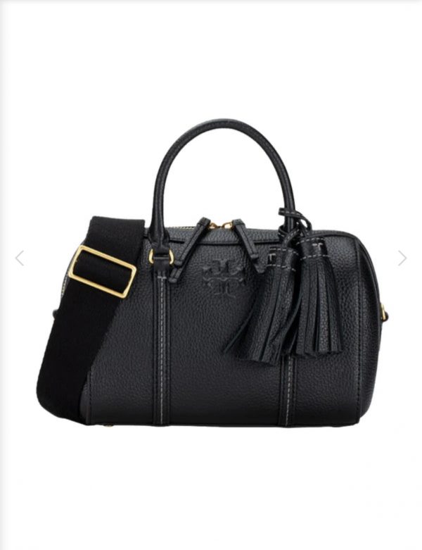 TORY BURCH  |   Thea Mini Satchel (Black)