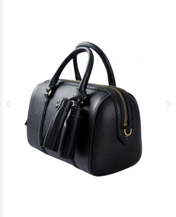 TORY BURCH  |   Thea Mini Satchel (Black) - Image 3
