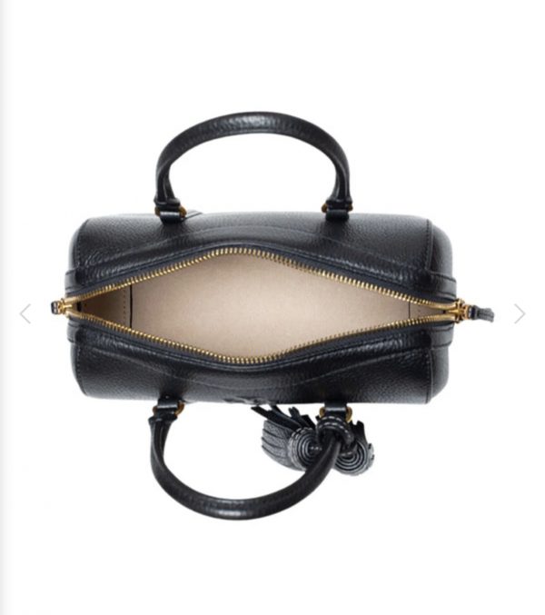 TORY BURCH  |   Thea Mini Satchel (Black) - Image 2