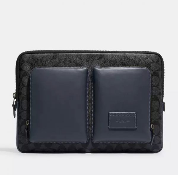COACH  |   Utility Laptop Case In Colorblock Signature Canvas