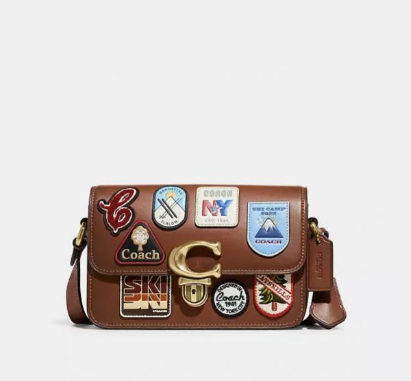 COACH  |   Studio Shoulder Bag 19 With Patches