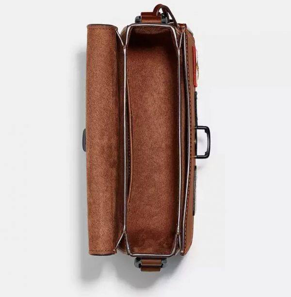 COACH  |   Studio Shoulder Bag 19 With Patches - Image 2