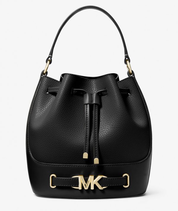 MICHAEL KORS  |   Reed Medium Pebbled Leather Bucket Bag