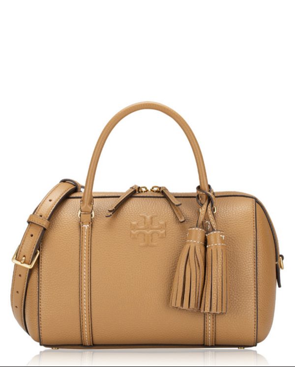 TORY BURCH  |   Thea Small Satchel Bag (Tiramisu)