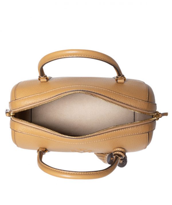TORY BURCH  |   Thea Small Satchel Bag (Tiramisu) - Image 2