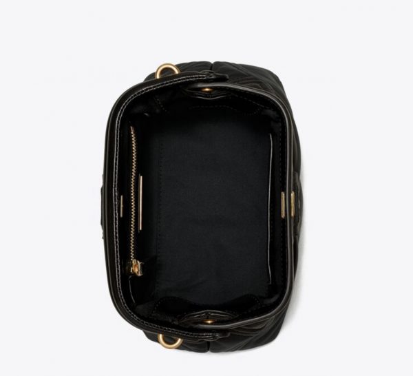 TORY BURCH  | Fleming Soft Small Frame Crossbody (BLACK) - Image 2
