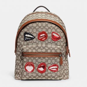 COACH x TOM WESSELMAN  |  Charter Backpack in Signature Textile Jacquard