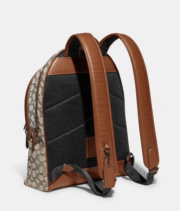 COACH x TOM WESSELMAN  |  Charter Backpack in Signature Textile Jacquard - Image 3