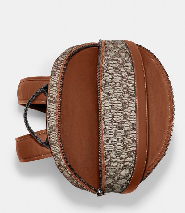 COACH x TOM WESSELMAN  |  Charter Backpack in Signature Textile Jacquard - Image 2