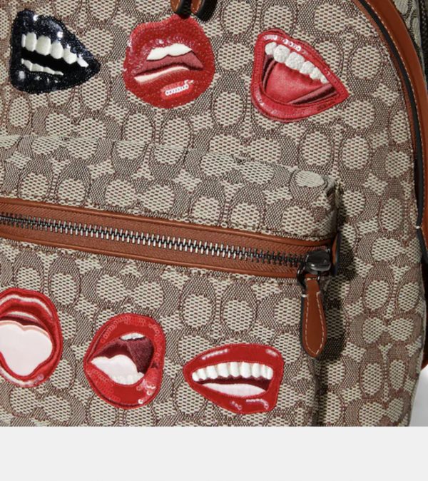 COACH x TOM WESSELMAN  |  Charter Backpack in Signature Textile Jacquard - Image 4