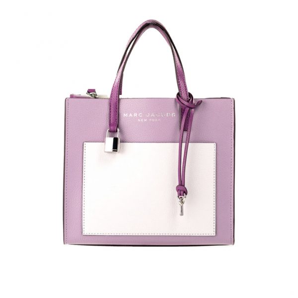 MARC JACOBS  |  Grind Mini Tote Crossbody Bag (Regal Orchid Multi)