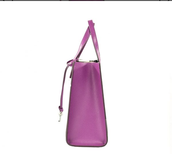 MARC JACOBS  |  Grind Mini Tote Crossbody Bag (Regal Orchid Multi) - Image 3