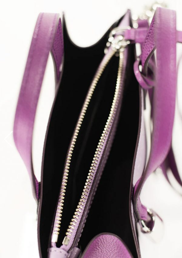 MARC JACOBS  |  Grind Mini Tote Crossbody Bag (Regal Orchid Multi) - Image 2
