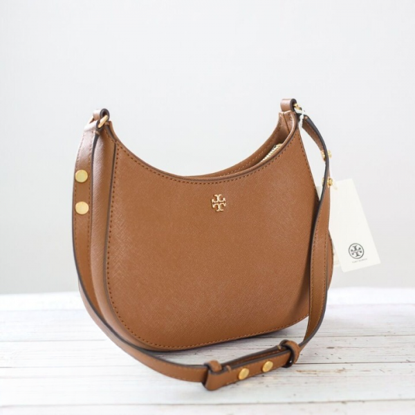 TORY BURCH  |  Emerson Shoulder Bag (Moose) - Image 4