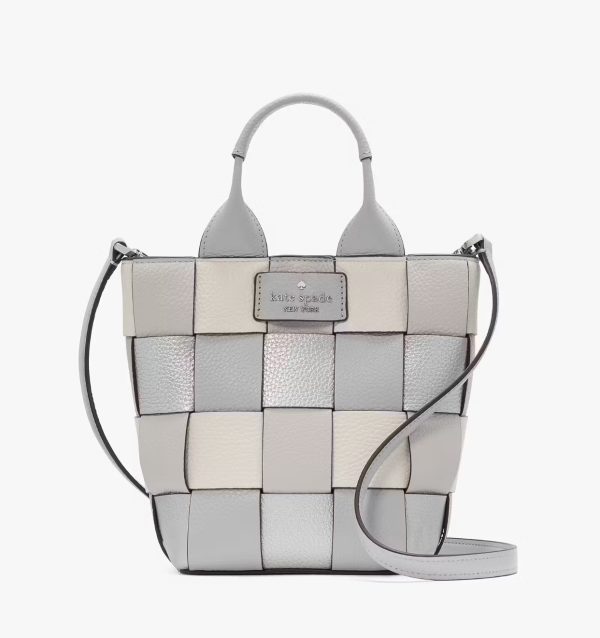 KATE SPADE  |    Basket Metallic Mini Tote