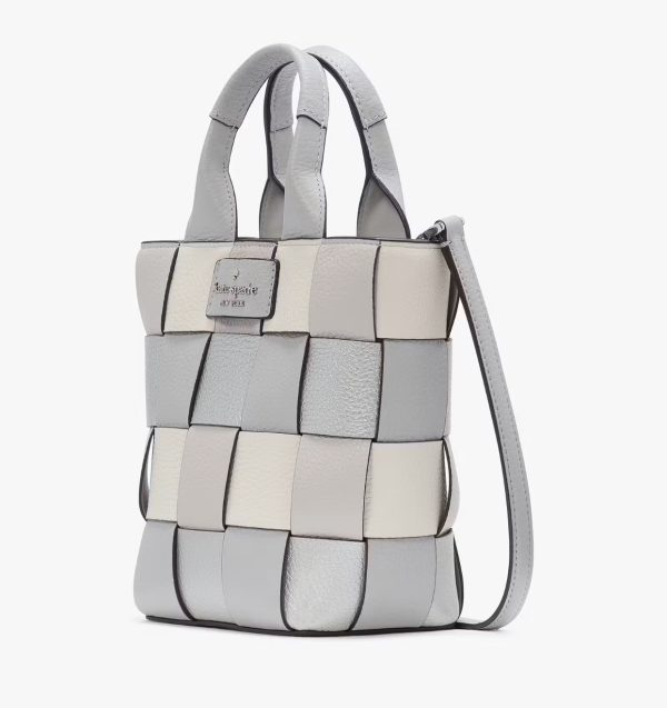KATE SPADE  |    Basket Metallic Mini Tote - Image 3