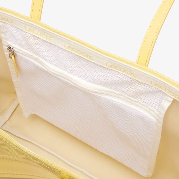 LACOSTE  |    L.12.12 Concept Large Tote (Popcorn) - Image 2