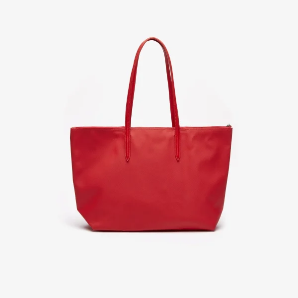 LACOSTE  |    L.12.12 Concept Large Tote (Haute Rouge.883) - Image 4