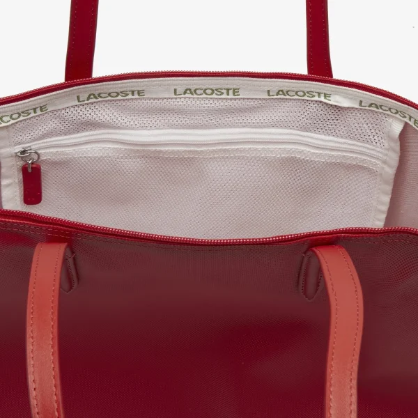 LACOSTE  |    L.12.12 Concept Large Tote (Haute Rouge.883) - Image 2