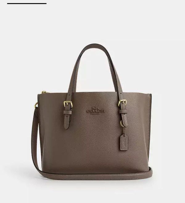 COACH  |  Mollie Tote Bag 25 (Dark Stone)