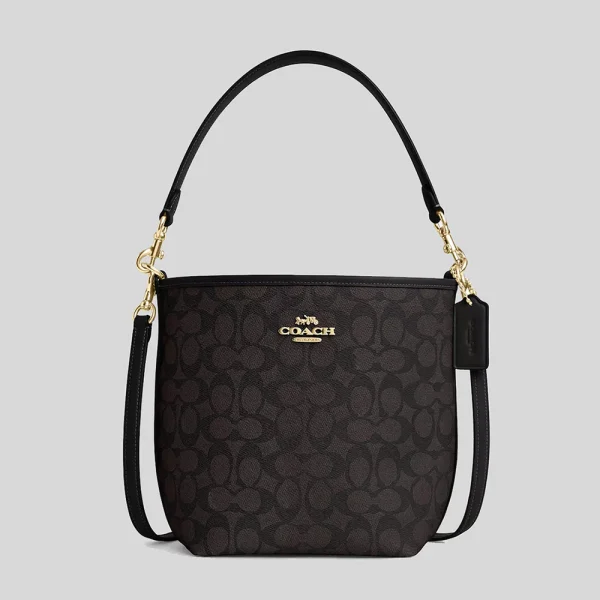 COACH  |  City Bucket Bag In Signature Canvas