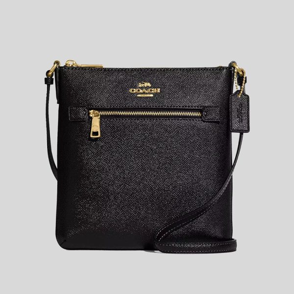 COACH  |  Mini Rowan File Bag (Black)