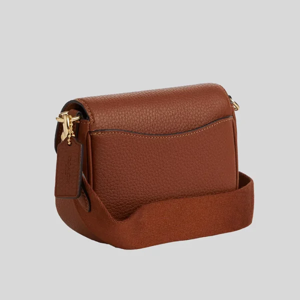 COACH  |  Amelia Small Saddle Bag (Redwood) - Image 3