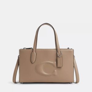 COACH  |  Nina Small Tote Bag (Taupe)