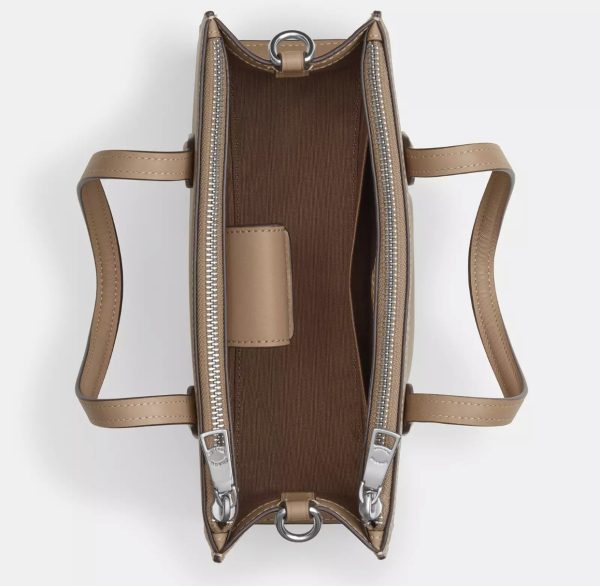 COACH  |  Nina Small Tote Bag (Taupe) - Image 2