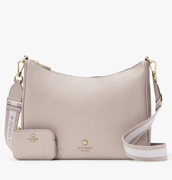 KATE SPADE  |  Emma Large Crossbody (Cozy Grey)