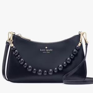 KATE SPADE  |  Madison Faux Pearl Medium Convertible Crossbody (Parisian Navy)