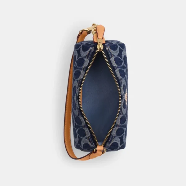 COACH  |  Nolita Barrel Bag In Signature Denim - Image 2