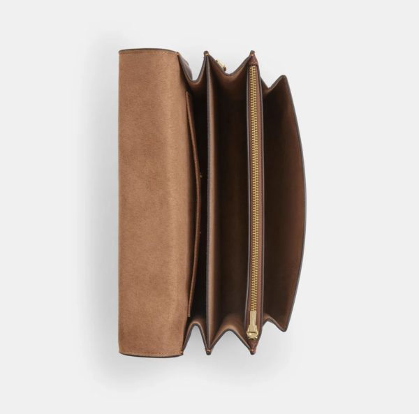 COACH  |  Klare Top Handle Bag In Signature Canvas (Tan / Brown) - Image 2