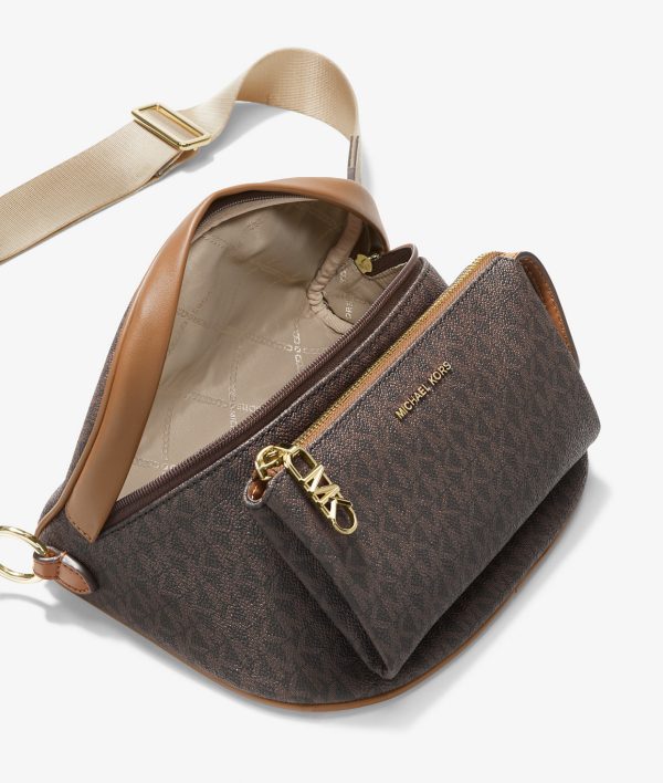 MICHAEL KORS  |  Slater Medium Signature Logo Sling Pack - Image 2
