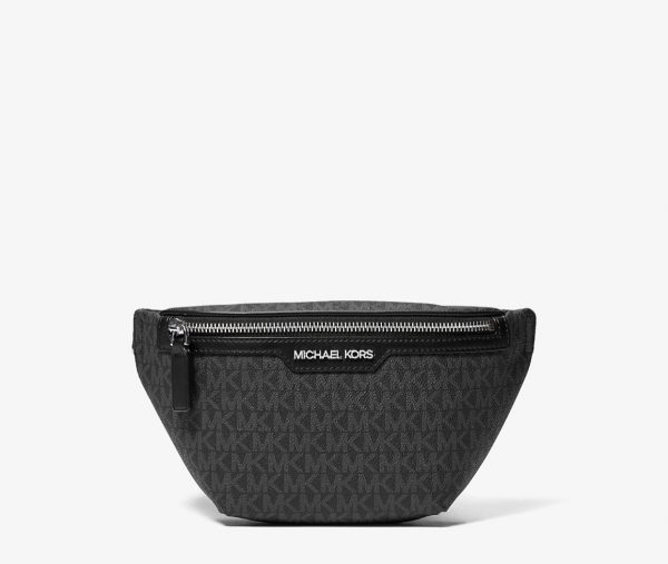 MICHAEL KORS  |  Cooper Mini Logo Belt Bag (Black)