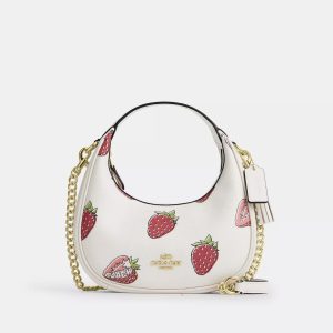 COACH  |  Carmen Mini Crossbody Bag With Strawberry Print