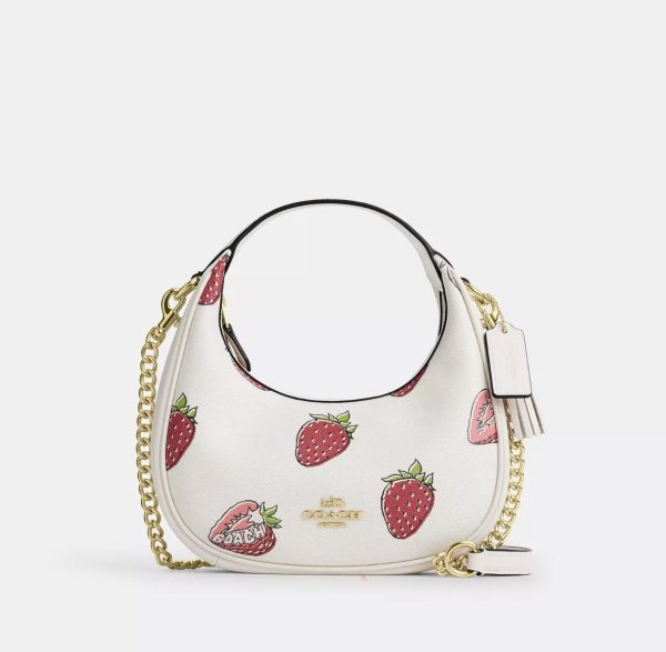 COACH  |  Carmen Mini Crossbody Bag With Strawberry Print