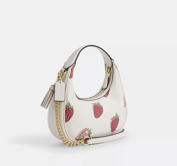 COACH  |  Carmen Mini Crossbody Bag With Strawberry Print - Image 3