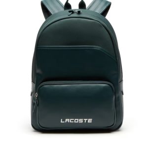 LACOSTE  |  Ultimum Petit Piqué Backpack for Men (Ponderosa Pine)