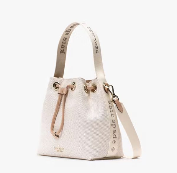 KATE SPADE  |  Kip Canvas Bucket Bag - Image 3