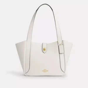 COACH  |  Hadley Turnlock Tote Bag (Chalk)