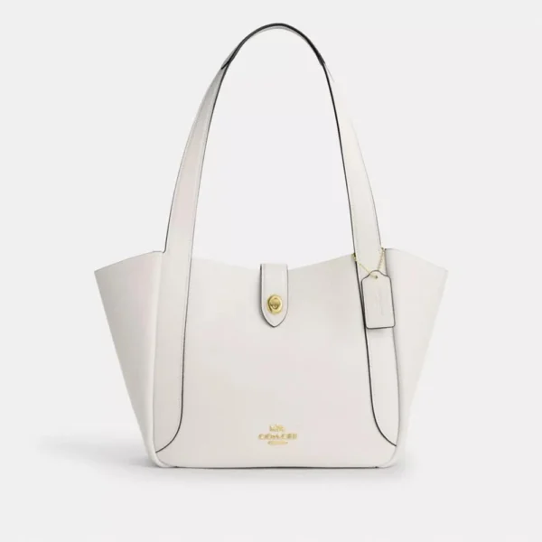 COACH  |  Hadley Turnlock Tote Bag (Chalk)