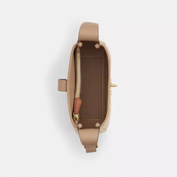 COACH  |  Hadley Mini Crossbody Bag With Signature Canvas (Dark Natural Multi) - Image 2