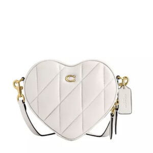 COACH  |  Heart Crossbody Bag (Chalk)