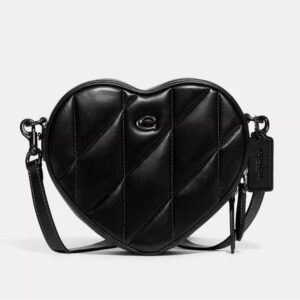 COACH  |  Heart Crossbody Bag (Black)